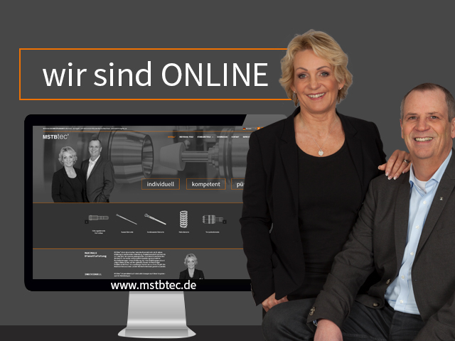 Wir sind Online!